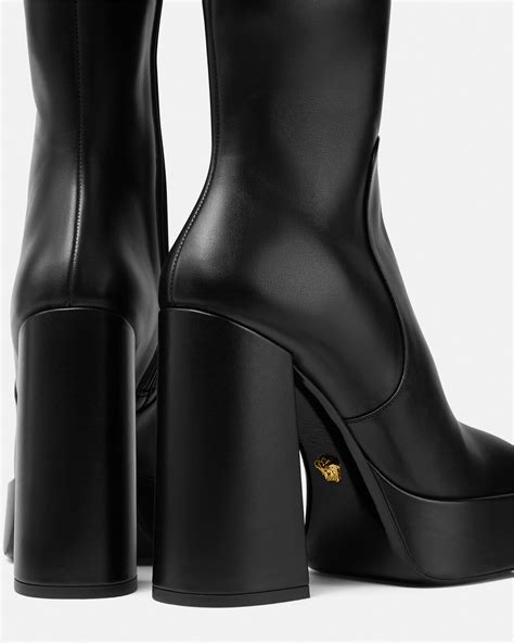 versace boots ladies|versace aevitas platform boots.